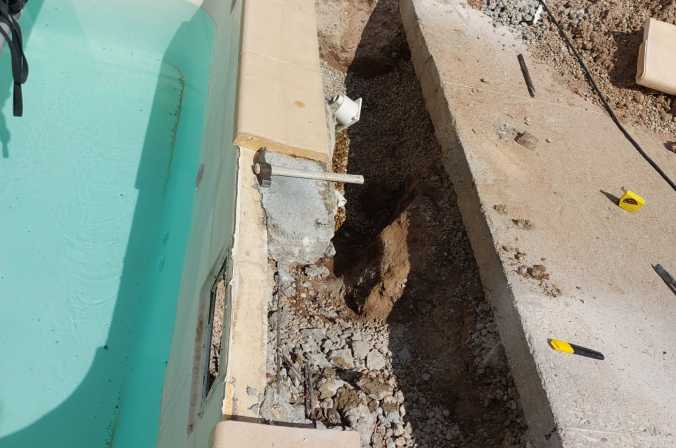 Recherche et réparation de fuite sur piscine – St-Étienne-la-Varenne (69)