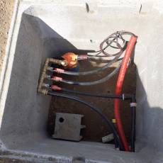 Installation d&#039;une pompe de forage à Messimy sur Saône (01)