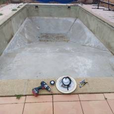 Rénovation complète d’une piscine à Cogny (69)