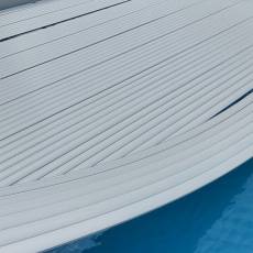 Remplacement d&#039;un tablier de volet et fixations sur piscine 14m x 7m