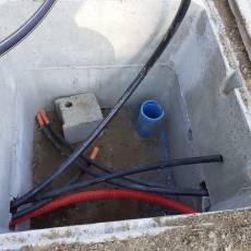 Installation d&#039;une pompe de forage à Messimy sur Saône (01)